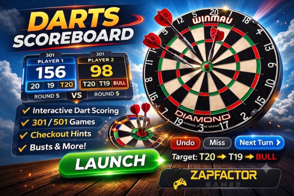 Launch Darts Scorer